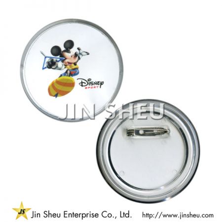 Mickey Mouse Acrylic Button Badge - Mickey Mouse Acrylic Button Badge