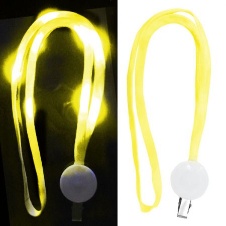Kampanja-LED-nauhat - myynninedistämistarkoituksessa taskulampun kaulanauha