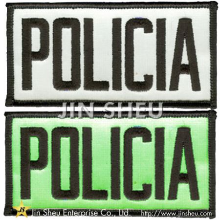 Police Glow In The Dark Patches - Police Glow In The Dark Patches