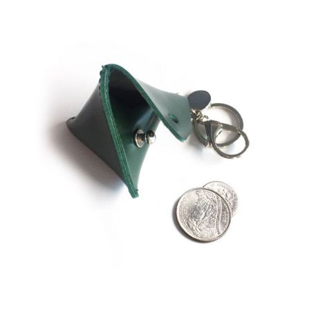 portable triangle coin case
