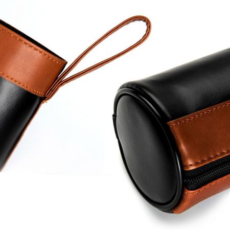 leather bottle cover holder