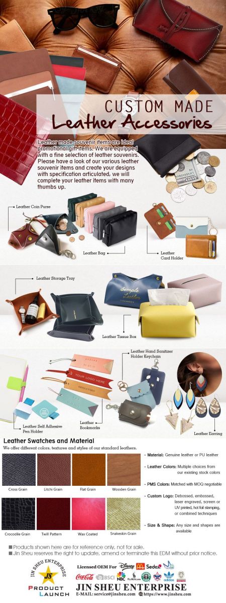 Custom Made Leather Accessories - Customize Leather Products