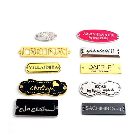 custom sizes and shapes for brass tags