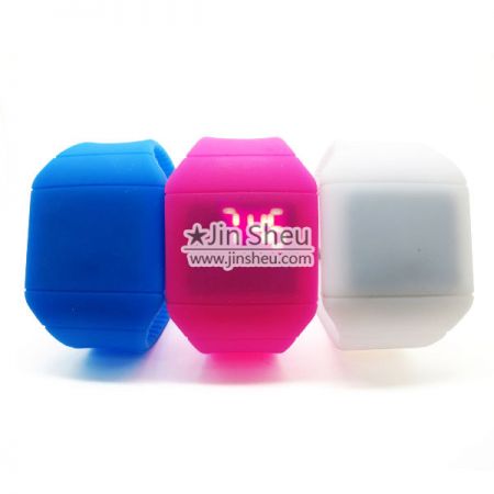 Colorful Jelly Style Cute Silicone LED Watch - Colorful Jelly Style Cute Silicone LED Watch
