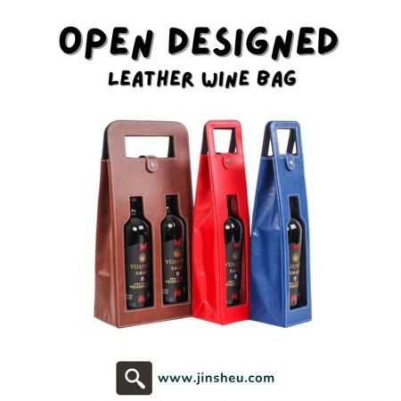 Leather Wine Bag Wholesale - leather wine carriers bulk order