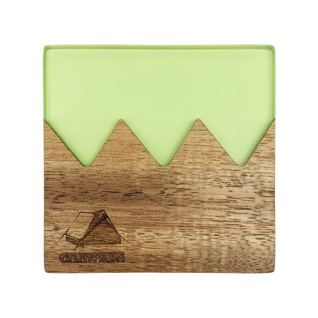 Wood Resin Coaster - Wood Resin Coasters