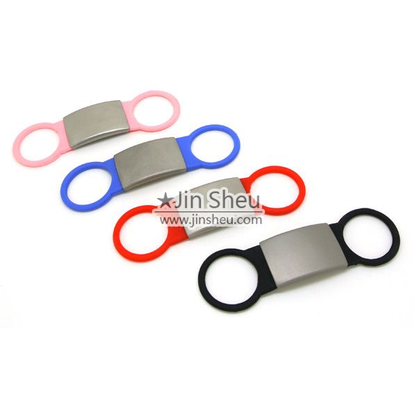 Colorful Pet Collar Silicone ID Tags