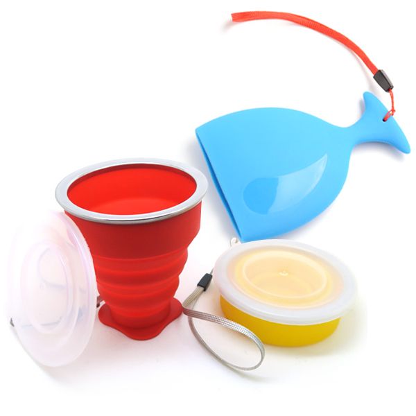 Portable Silicone Drinking Cup