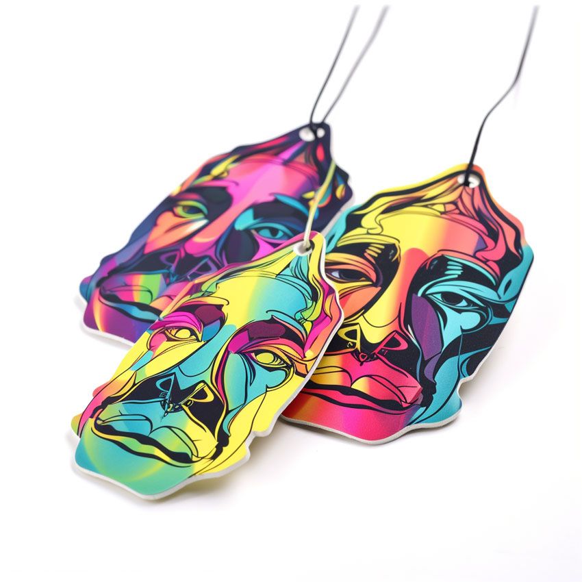 Face Air Fresheners custom face air fresheners Keychain & Enamel