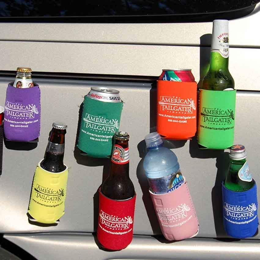 Koozies Collapsible Koozies Keychain & Enamel