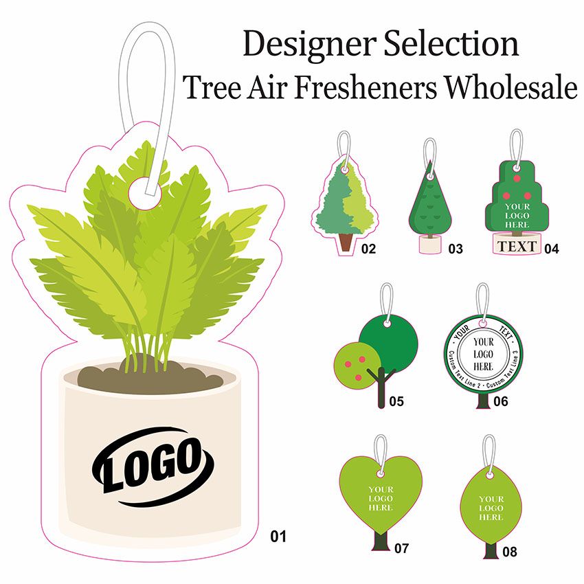 Custom Tree Air Fresheners Promotional Products & Items Manufacturing