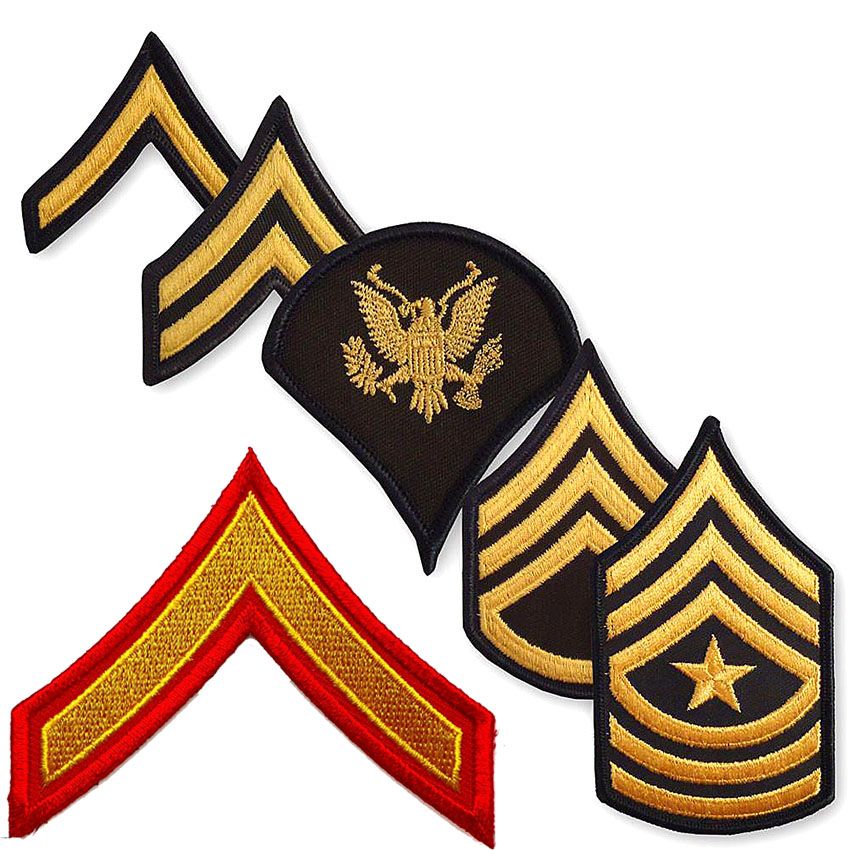 army-rank-chevrons-promotional-products-supplier-jin-sheu