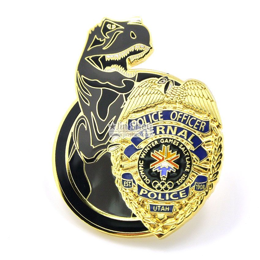 Custom Police Lapel pins Promotional Products & Items Manufacturing and Supply Jin Sheu