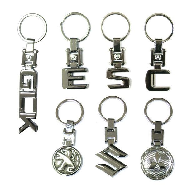 Auto Car Logo Keyrings Car Logo Key Chain Ring Keychain & Enamel