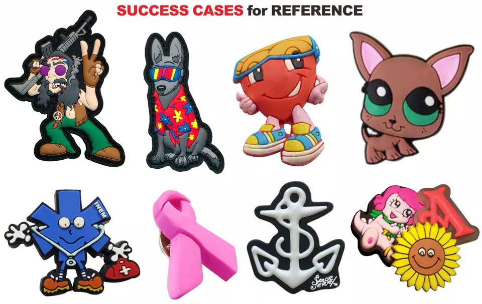 Soft Rubber PVC Lapel PinsCustom Rubber Pins for Promotional Giveaways