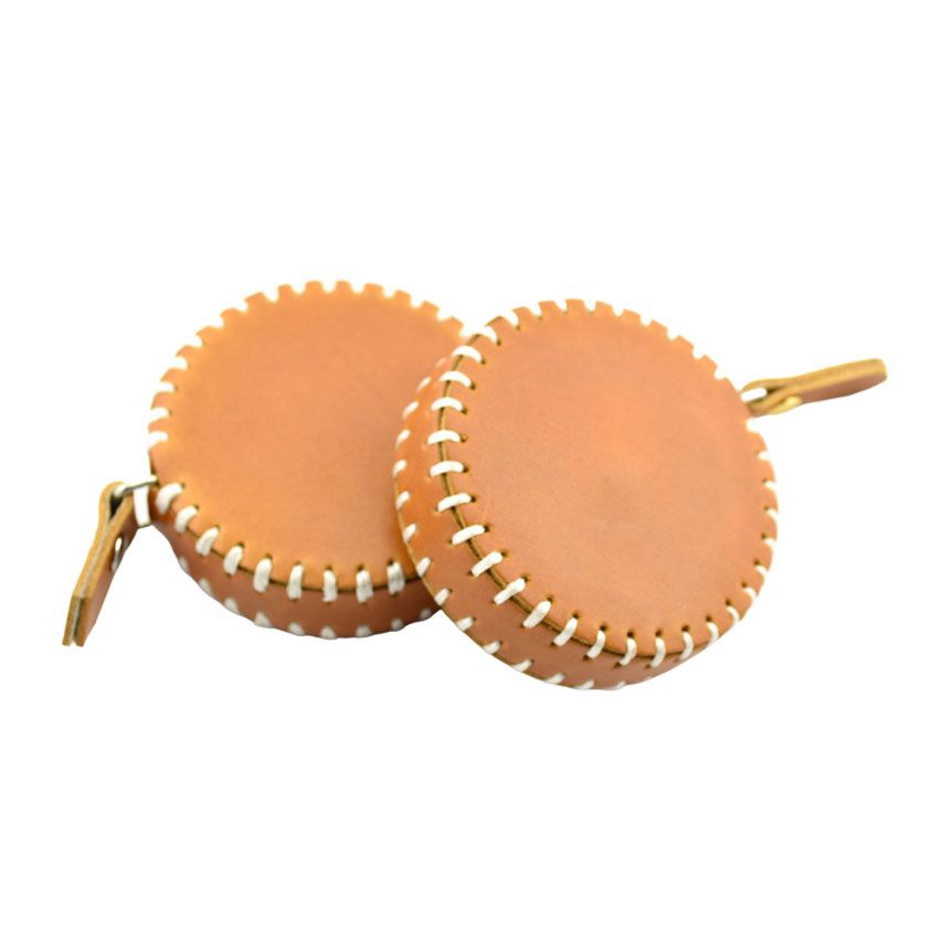 MultiColor Leather Retractable Measuring Tape standard leather case