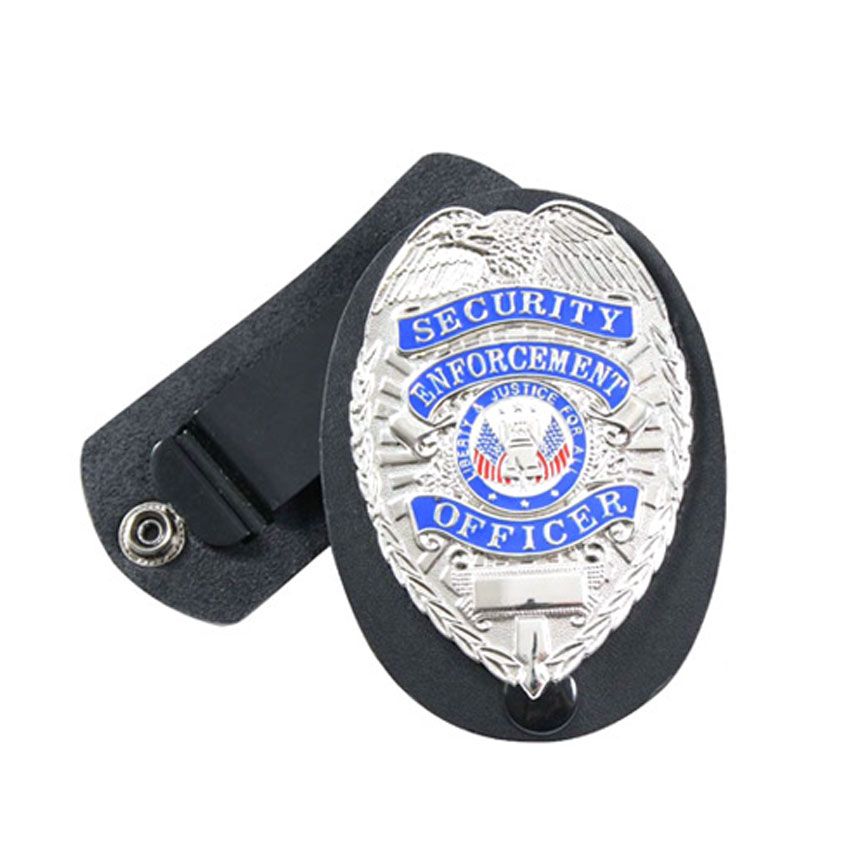 Leather Police Belt Clip Badge Holders Police Badge Holder Belt Clip
