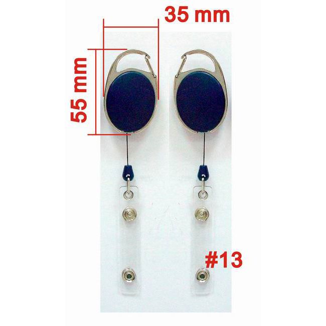 Retractable Badge Reels BulkRetractable Badge Reel พวงกุญแจ เข็มกลัด