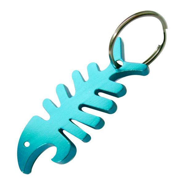 Fish Bone Bottle Opener KeychainFish bone cable winders, fish bone