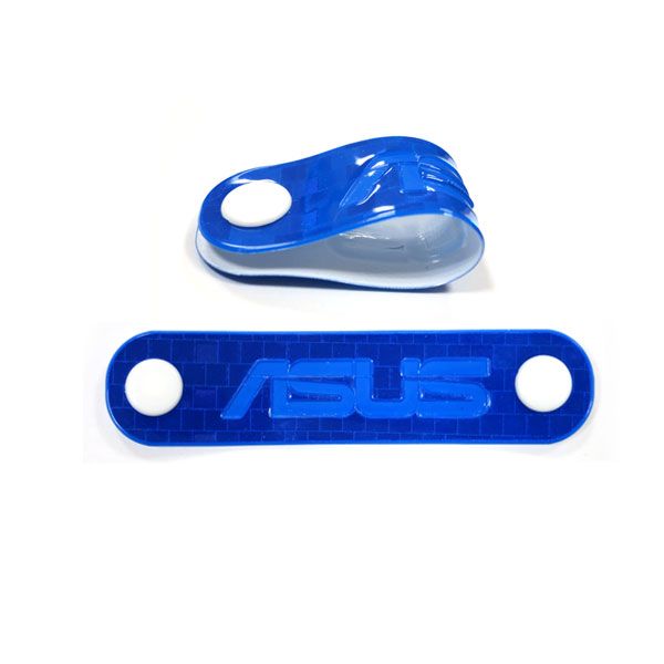 Custom PVC Cable Winder custom made cable organizer Keychain