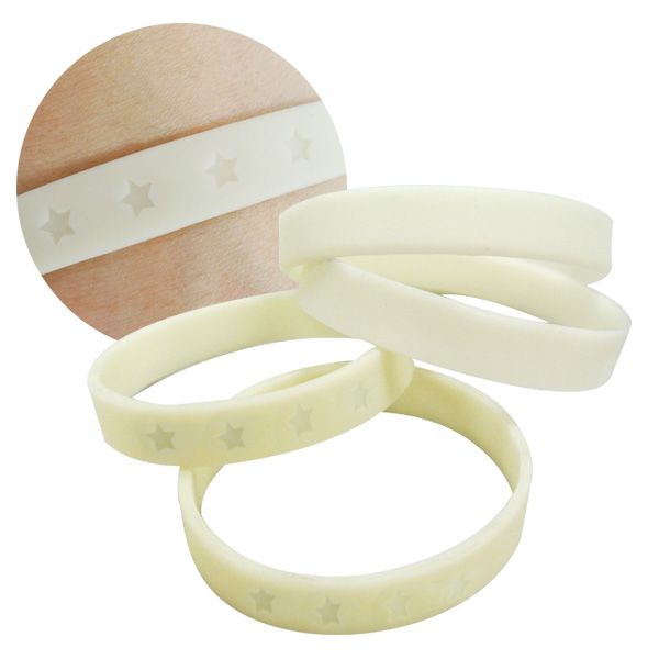 Glowing & Ultraviolet Sensitive Bracelet uv sun sense monitoring