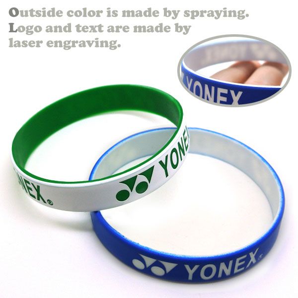 Laser Engraved Silicone Bracelet Laser Engraved Silicone Bracelet