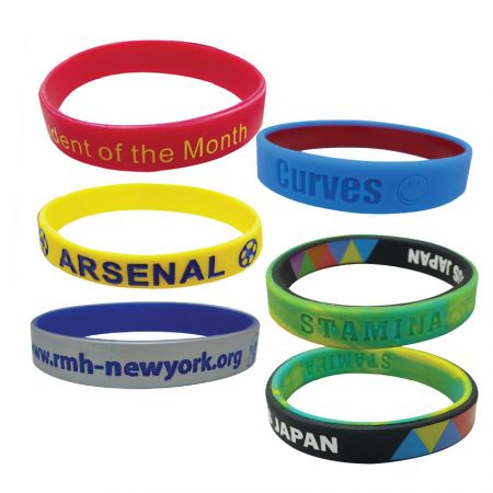 Silicone Bracelets | Promotional Products Supplier | Jin Sheu