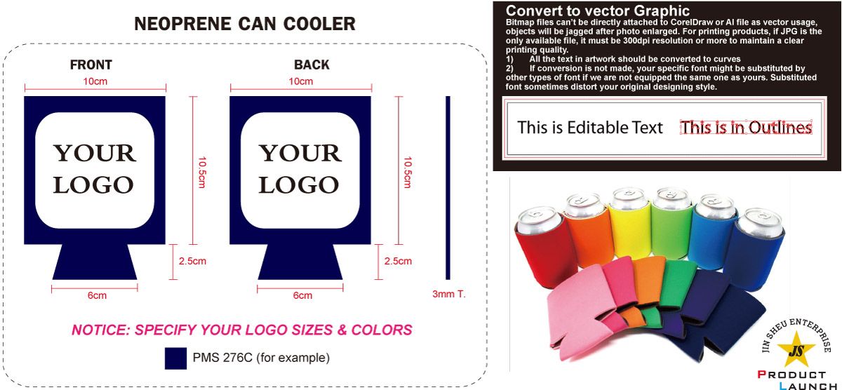 Beer Koozie Koozie Template Dimensions Master of Documents
