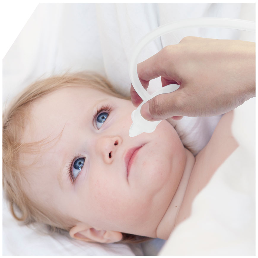 using nasal aspirator baby