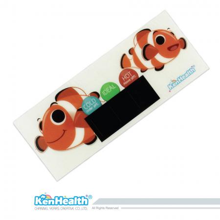 Bath Thermometer Sticker (Clownfish)