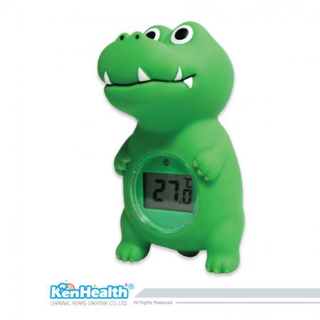 Baby-Krokodil-Badethermometer - Das hervorragende Thermometer-Tool zur Vorbereitung der richtigen Badetemperatur bringt Sicherheit und Badespaß für Babys.