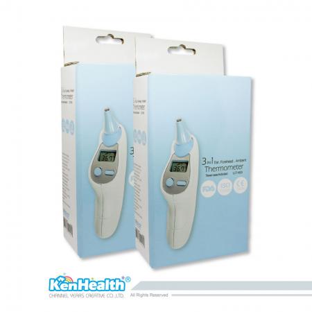 3 in 1 Ear / Forehead / Ambient Thermometer