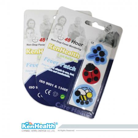 Fever Patch Sticker Insect - The forehead temperature strip for forehead temperature measurement.