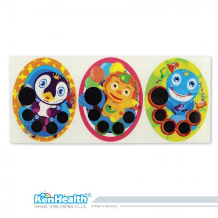Forehead Thermometer Strip (Penguin / Lion / Whale)