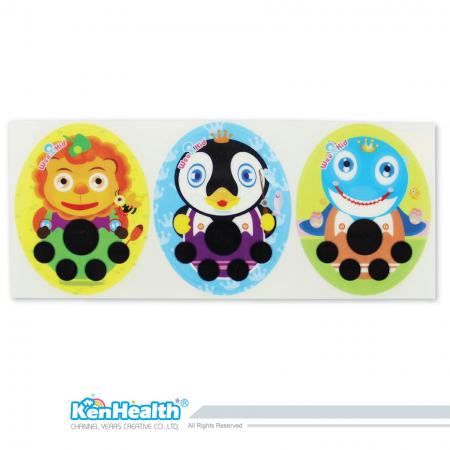 Forehead Thermometer Strip (Penguin / Lion / Whale)