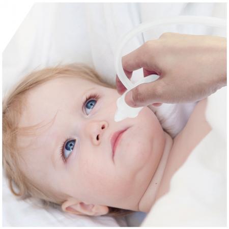 Baby Nasal Aspirator - Self-adjustable suction and unique anti-backflow design for users to feel at ease when using.