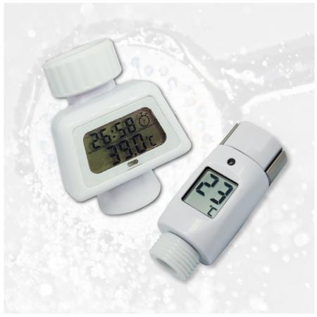 デジタルシャワー＆蛇口温度計 - 簡単な操作、温度表示のインターフェースは読みやすく、速くて正確で、すべての年齢層に適しています。