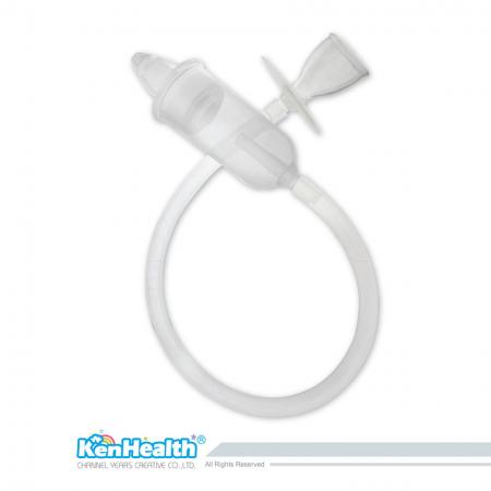 鼻吸引器 チューリップ型 - 操作が簡単で、軽くて持ち運びやすく、粘液や分泌物をきれいにするのに役立ちます。