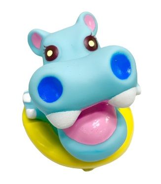 Bike Horns-Hippo - It can make a sound with a slight pinch on the animal-shaped horn