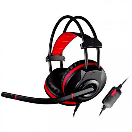 Stereo Headset with 40mm Drivers and Omni-Directional Microphone
