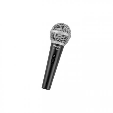 Dynamic Vocal Hand-Held Microphone for Live Performances or Broadcasts - Hand Held Dynamic Microphone.