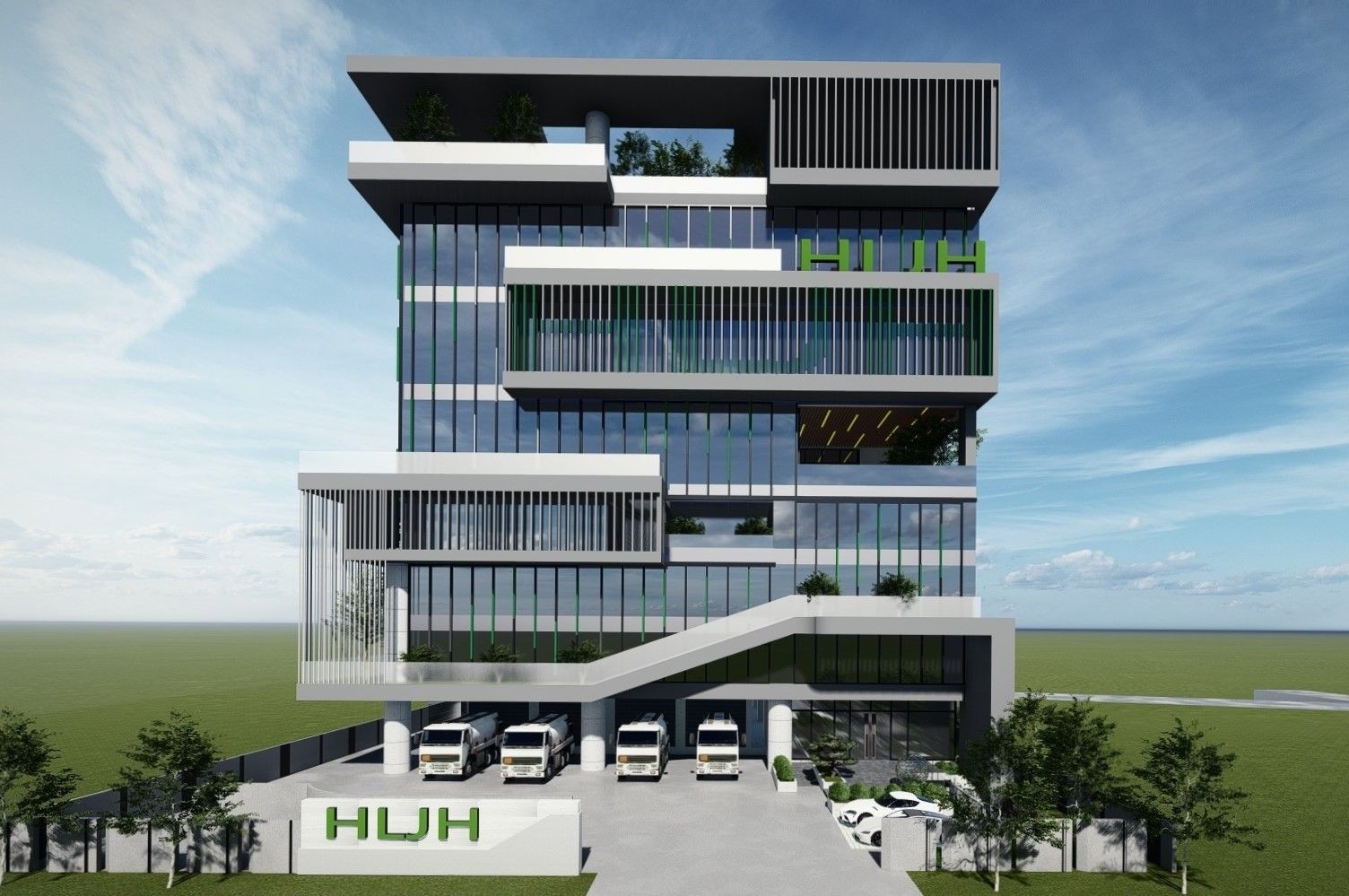 海陆家赫位于潭子聚兴工业园区厂房建置中
<br />将于2024年正式完工