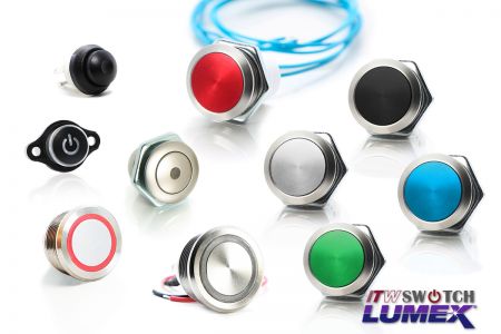 Pushbutton Switches - ITW Lumex Switch provides a range of Push Button Switches.