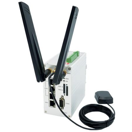Dual SIM Industrial Cellular Router - 3 LAN - Dual SIM Industrial 4G LTE Cellular Router 3-port ETH