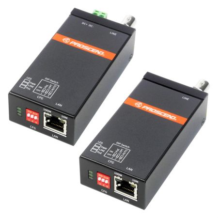Industrial Ethernet-over-Coax Extender with LFPT