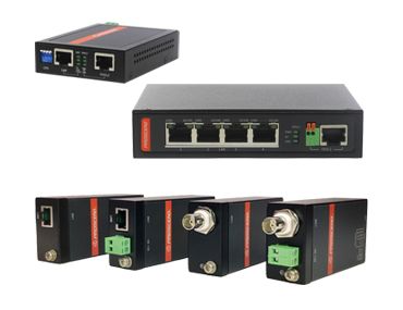 Gigabit and Fast Ethernet Extenders.