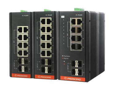 Industriell Ethernet-switch - Industriell GbE Switch.