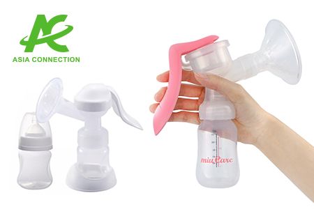 Breast Pump - Manual breast pumps are powered by hand and require no electricity.