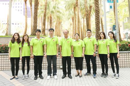 Asia Connection Sales Team and General Manager Mr. Sam Lee
