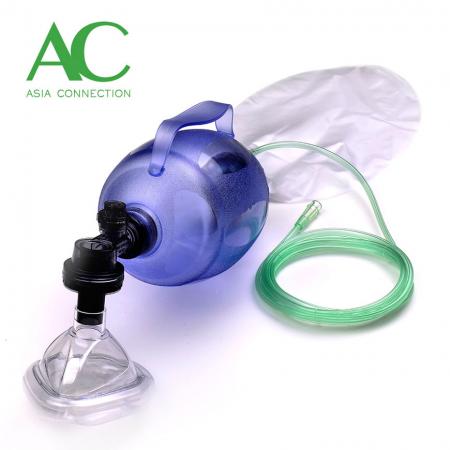Adult Disposable Manual Resuscitator BVM with Handle - Adult Disposable Manual Resuscitator BVM with Handle